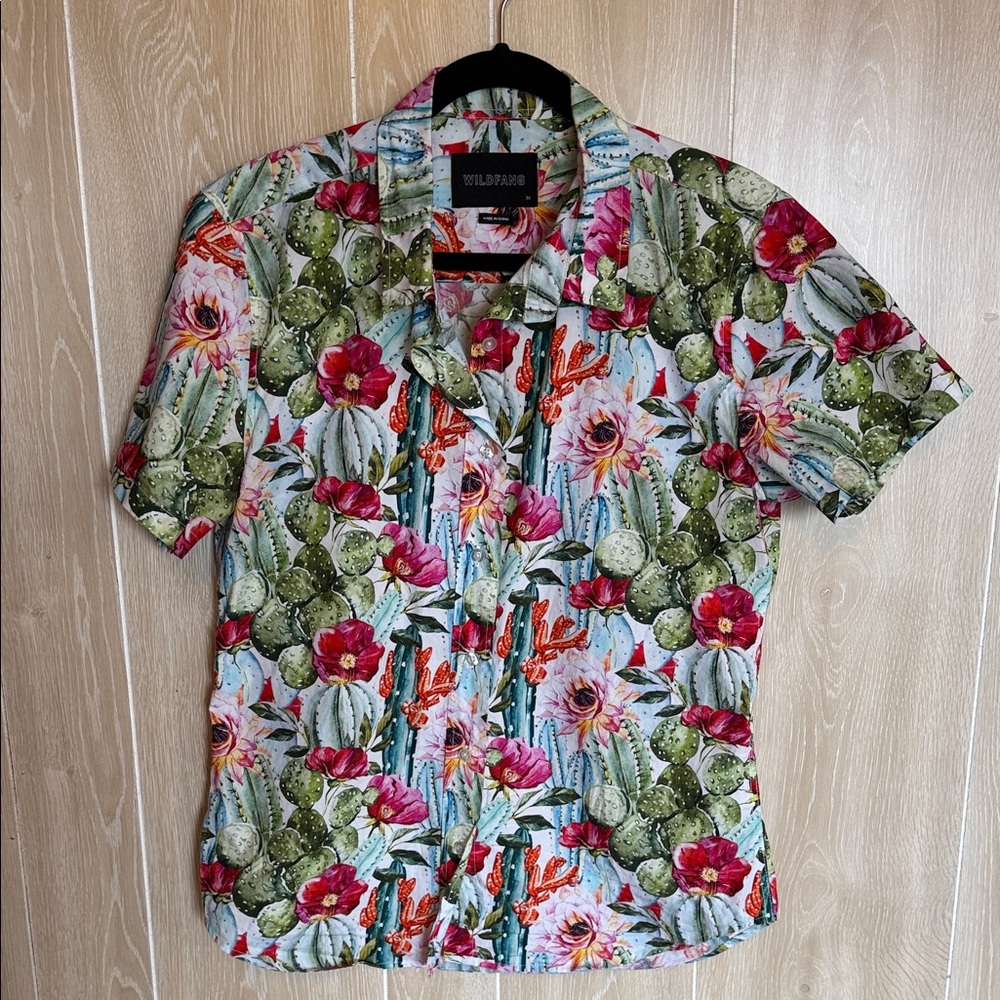 Floral Cactus Shirt - Multicolor